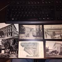 CARTOLINE PIAZZA MINGHETTI BOLOGNA ANTICHE E ILLUS