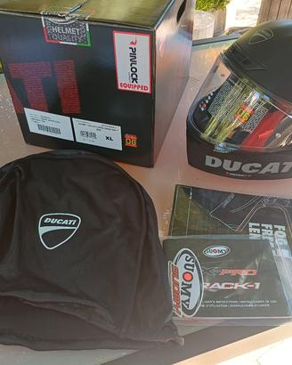 CASCO DUCATI SUOMY DARK MATT