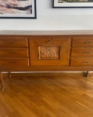 Madia legno anni 50
