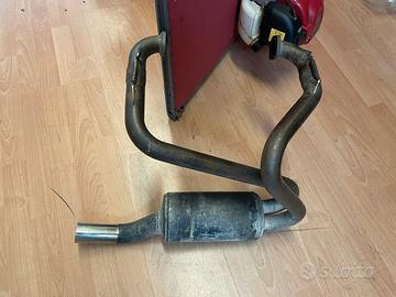 Marmitta inox fiat 500/126