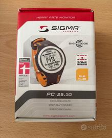 Sigma PC 25.10 Cardiofrequenzimetro, Giallo