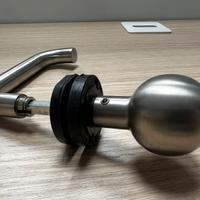 Maniglia porta in alluminio completa Fimet