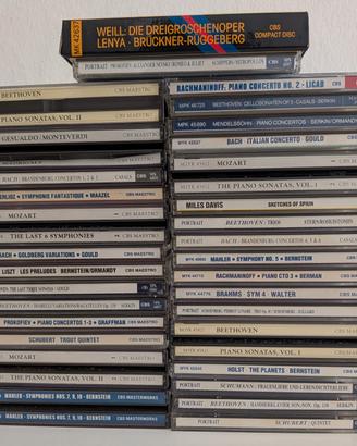 Lotto 37 CD Musica Classica & Jazz CBS Masterworks