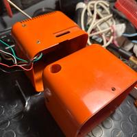 Scocche Per Radio Brionvega Ts502 Color Arancio