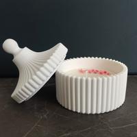 candela realizzata a mano 