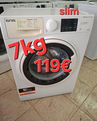 Lavatrice Ignis 7kg slim 1200 giri inverter 