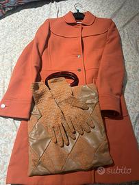 Coordinato cappottino lana+borsa+guanti MAX & CO.