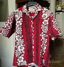 camicia cotone hawaiana made in HAWAII