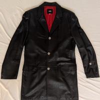 Giaccone vintage in pelle Versace couture