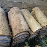 Tegole e canali in cotto