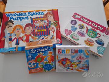 Giochi creativi in scatola