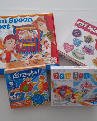 Giochi creativi in scatola