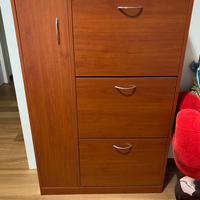 Scarpiera a 3 ante + anta lunga