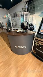Bancone reception 3 postazioni/scrivania lunga 4 m