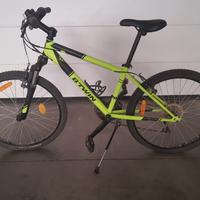 bicicletta rockrider 500 cerchi da 24 bambino