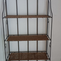 Scaffale Etagere in Ferro e Ratan - smontabile