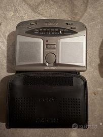 Sony lettore musicassette e radio