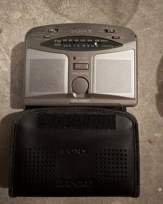 Sony lettore musicassette e radio