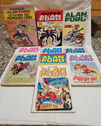 Lotto di 10 albi Alan Ford