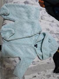 completo neonato felpato