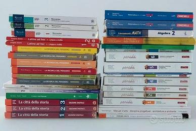 LIBRI DI TESTO liceo scientifico 5 anni