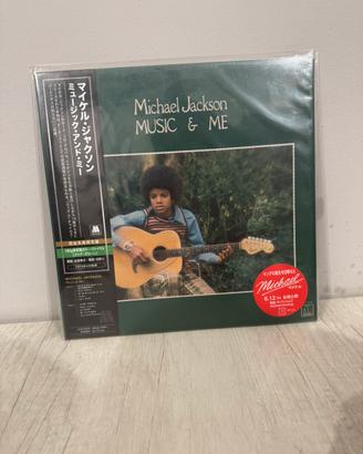 Music & Me Michael Jackon Vinile Edizione Limitata