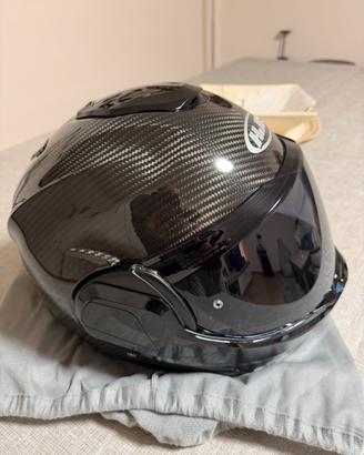 HJC, Casco Moto Modulare F100 CARBON TG L