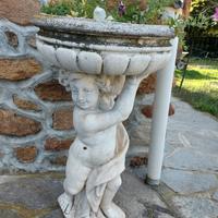 portavasi putto giardino