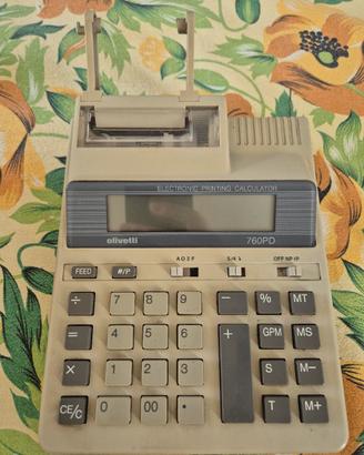 calcolatrice olivetti 