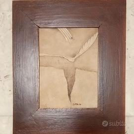 Quadro di Giorgio Milani 1978  h 23 x 17 cm