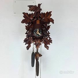 Orologio a Cucù Meccanico Originale Foresta Nera