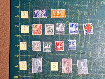 SERIE DI FRANCOBOLLI DI OLANDA - 234