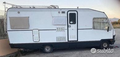 CAMPER LAIKA motorhome 4 posti fiat 2.5 d del 1989