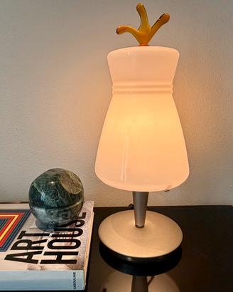 Lampada Vintage Anni 90 Murano Dama Peggy