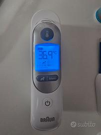 Braun thermoscan 7 con custodia