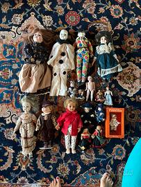 Lotto bambole da collezione vintage