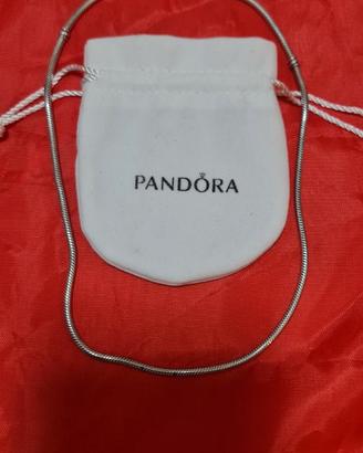 COLLANA DA DONNA PANDORA MOMENTS ARGENTO 925 ORIG.