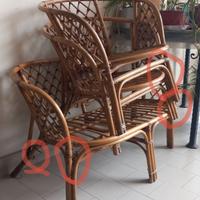 set in vimini da riparare