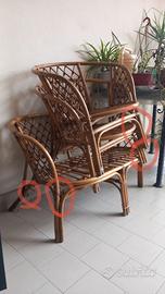 set in vimini da riparare