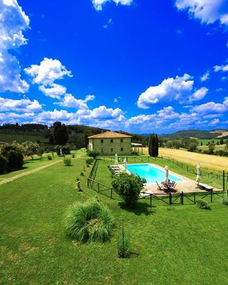 Villa con piscina tra Volterra e San Gimignano