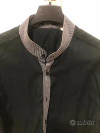 camicia con colla alla coreana
