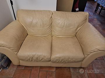 Divano ecopelle 2 posti