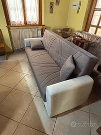 Divano letto 1 piazza e mezza come nuovo.