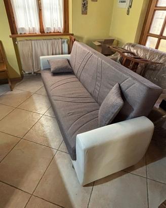 Divano letto 1 piazza e mezza come nuovo.