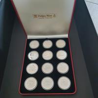 cofanetto monete in argento 