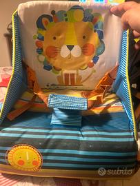 Alza sedia con borsa Zane’ seggiolino