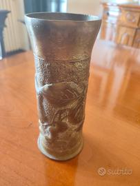 BOSSOLO SECONDA GUERRA MONDIALE LAVORATO