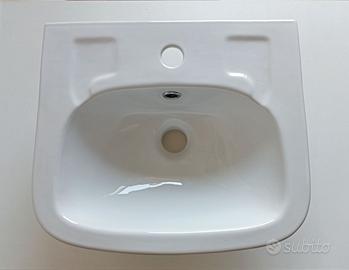 LAVAMANI 38X35 IN CERAMICA BIANCA