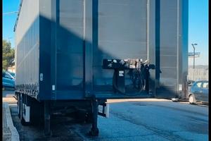 Semirimorchio Tridec 11 mt  - 2 assi  con sponda