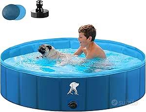 Piscina bassa per bambini o animali.
